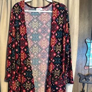 LuLaRoe 3/4 sleeve cover/duster